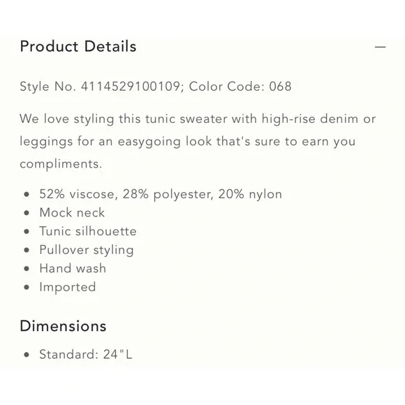 Anthropologie NWT Sweater SZ XL - Picture 15 of 15